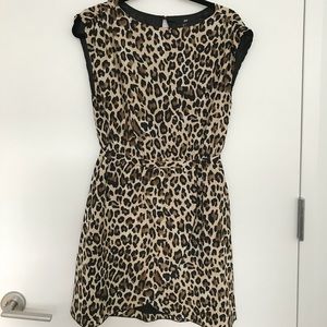 Leopard Print Cocktail Dress